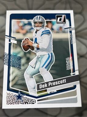 Dak Prescott 2023 Panini Dallas Cowboys NFL Football Card